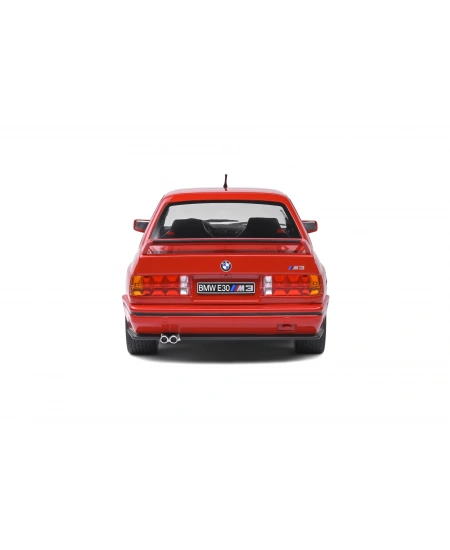 SOLİDO 1/18 BMW E30 M3 - RED - 1986