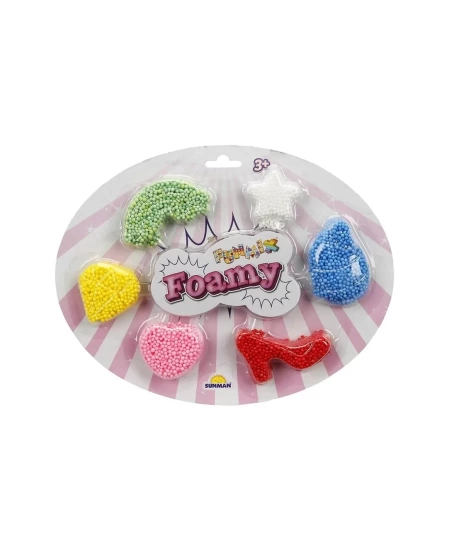 SLIME FOAM ŞEKİLLER VE HAYVANLAR 6LI