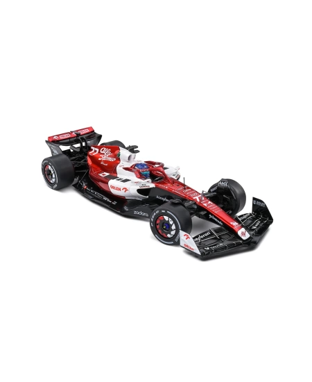 SOLİDO 1:18 ALFA ROMEO C42 WHITE Z.GUANYU CANADA G