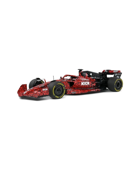 SOLİDO 1/18 ALFA ROMEO F1 TEAM X BOOGIE ART CAR