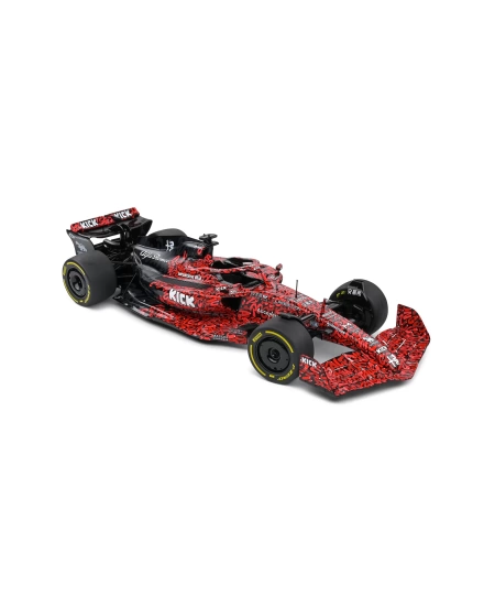SOLİDO 1/18 ALFA ROMEO F1 TEAM X BOOGIE ART CAR