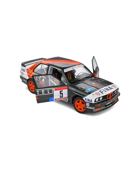 SOLİDO 1/18 BMW E30 M3 GR.A WHITE RALLY YPRES 1990