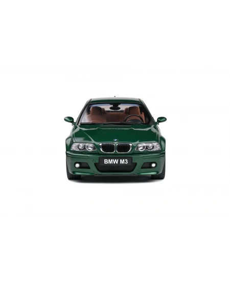 SOLİDO 1/18 BMW E46 M3 COUPÉ GREEN 2000