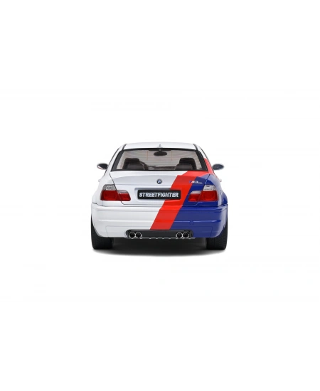 SOLİDO 1/18 BMW E46 M3 STREETFIGHTER WHITE 2000