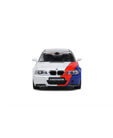 SOLİDO 1/18 BMW E46 M3 STREETFIGHTER WHITE 2000