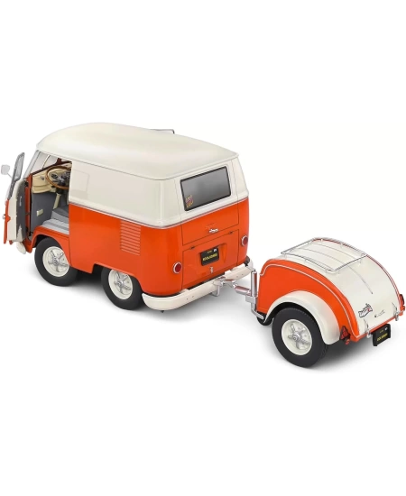 SOLİDO 1/18 KOOL KOMBI - ORANGE & WHITE