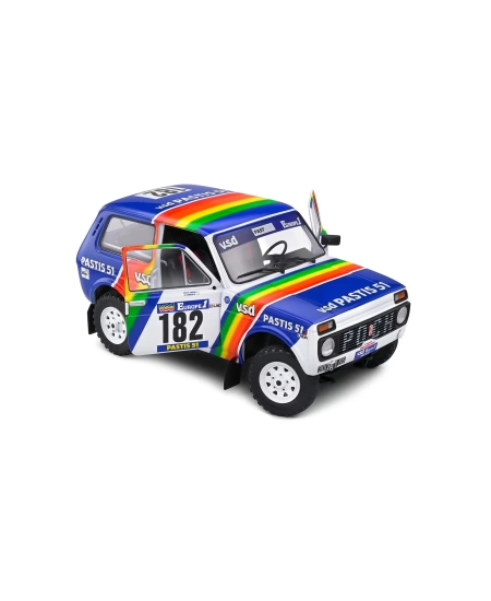 SOLİDO 1/18 LADA NIVA WHITE #182 JABOUILLE/SARDOU