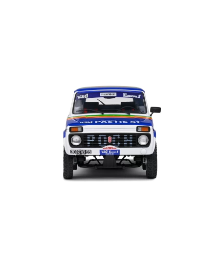 SOLİDO 1/18 LADA NIVA WHITE #182 JABOUILLE/SARDOU