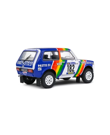 SOLİDO 1/18 LADA NIVA WHITE #182 JABOUILLE/SARDOU