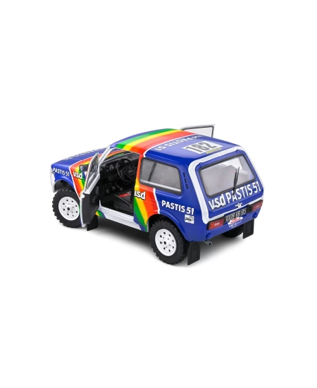 SOLİDO 1/18 LADA NIVA WHITE #182 JABOUILLE/SARDOU