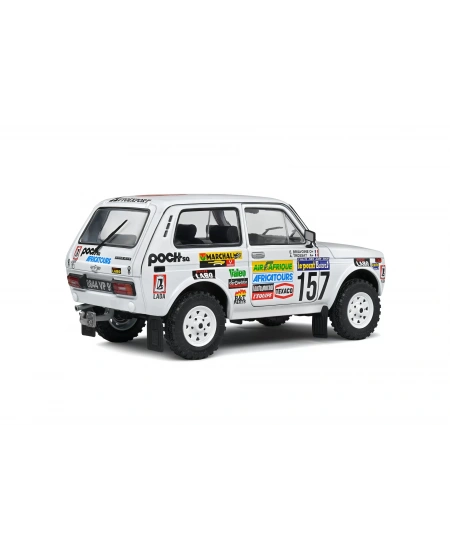 SOLİDO 1/18 LADA NIVA WHITE PARIS DAKAR 1983