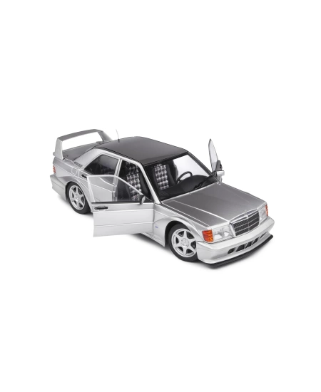 SOLİDO 1/18 MERCEDES 190 EVO II (W201)SILVER