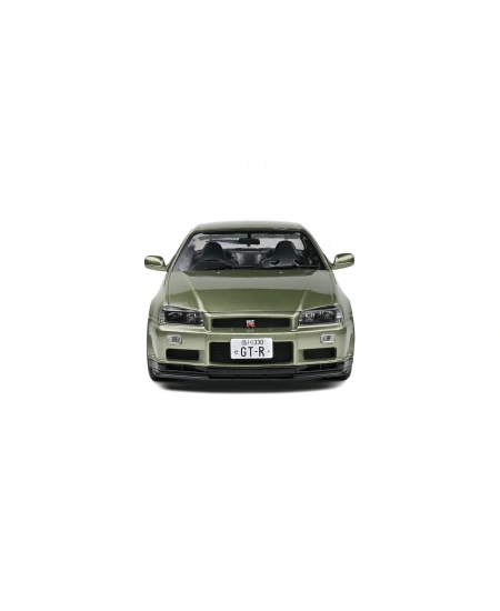 SOLİDO 1/18 NISSAN GT-R (R34) GREEN 1999