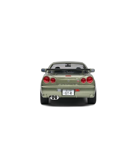 SOLİDO 1/18 NISSAN GT-R (R34) GREEN 1999
