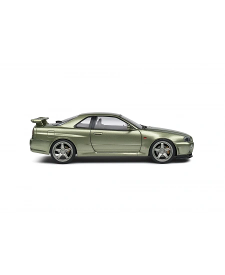 SOLİDO 1/18 NISSAN GT-R (R34) GREEN 1999