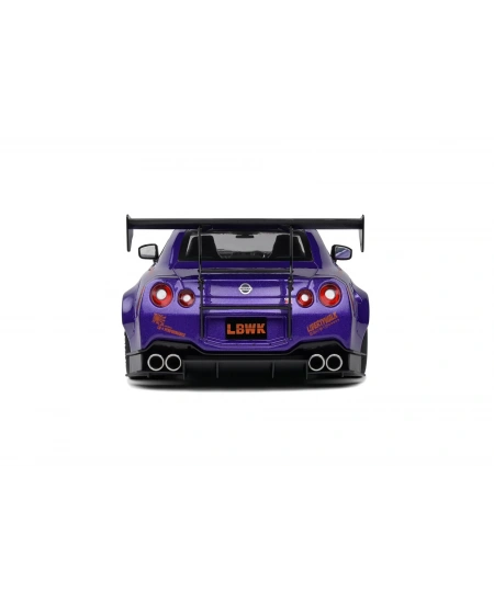SOLİDO 1/18 NISSAN GT-R (R35) W/ LIBERTY WALK BODY