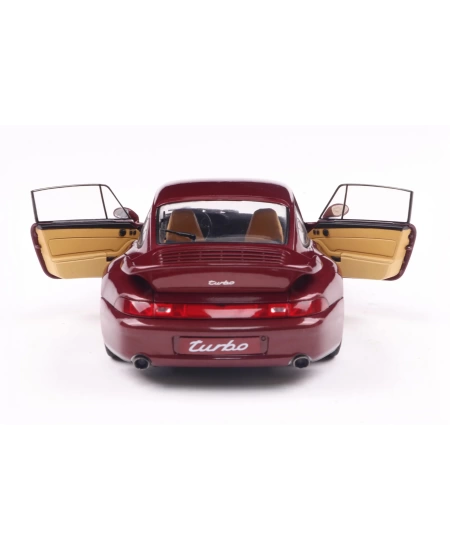 SOLİDO 1/18 PORSCHE 911 (993) TURBO 1997 RED