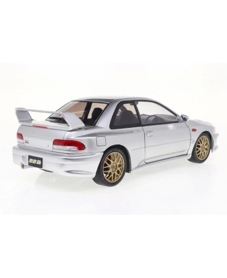 SOLİDO 1/18 SUBARU IMPREZA 22B SİLVER 1998