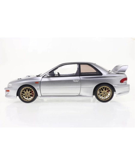 SOLİDO 1/18 SUBARU IMPREZA 22B SİLVER 1998
