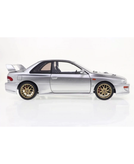 SOLİDO 1/18 SUBARU IMPREZA 22B SİLVER 1998