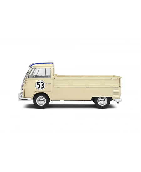 SOLİDO 1/18 VOLKSWAGEN T1 PICK UP RACER 53 BEIGE