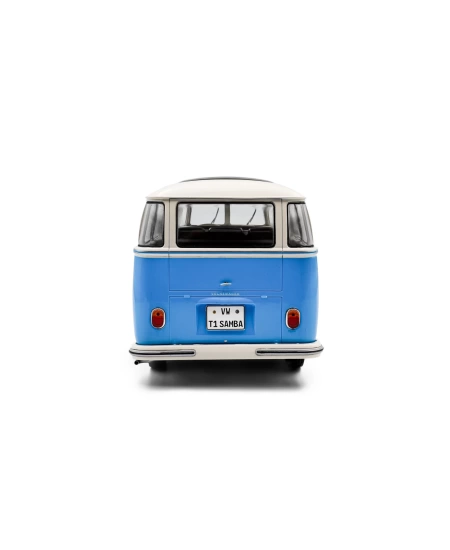SOLİDO 1/18 VW T1 21 WINDOWS BLUE - WHITE