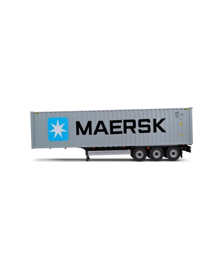 SOLİDO 1/24 CONTAINER TRAILER MAERSK GREY