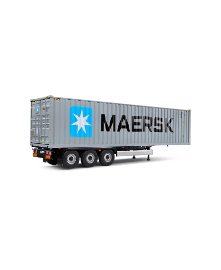 SOLİDO 1/24 CONTAINER TRAILER MAERSK GREY