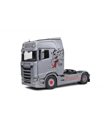 SOLİDO 1/24 SCANIA 580S HIGHLINE CUSTOM SILVER 20