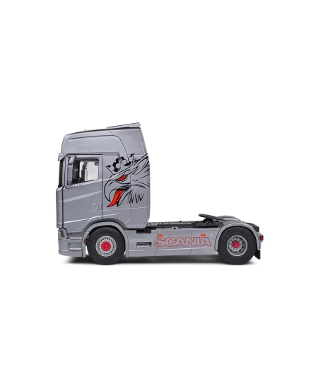 SOLİDO 1/24 SCANIA 580S HIGHLINE CUSTOM SILVER 20