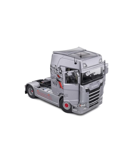 SOLİDO 1/24 SCANIA 580S HIGHLINE CUSTOM SILVER 20