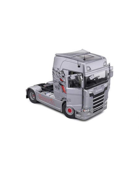 SOLİDO 1/24 SCANIA 580S HIGHLINE CUSTOM SILVER 20