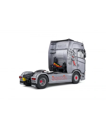 SOLİDO 1/24 SCANIA 580S HIGHLINE CUSTOM SILVER 20