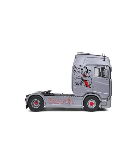SOLİDO 1/24 SCANIA 580S HIGHLINE CUSTOM SILVER 20