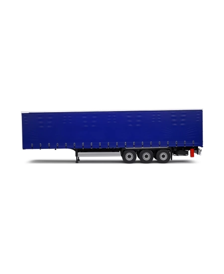 SOLİDO 1/24 TARPAULIN TRAILER BLUE BLUE