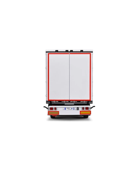 SOLİDO 1/24 TARPAULIN TRAILER BLUE BLUE