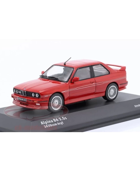 SOLİDO 1/43 ALPINA E30 B6 RED 1990