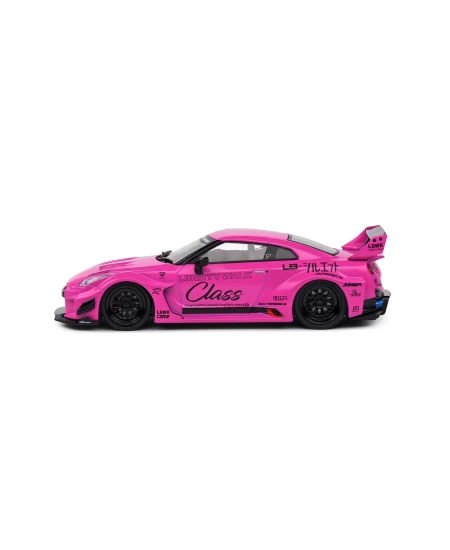 SOLİDO 1/43 NISSAN GTR35 LBWK SILHOUETTE PURPLE