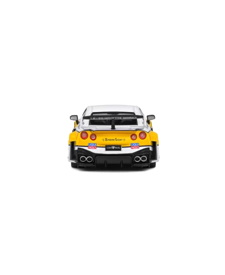 SOLİDO 1/43 NISSAN GTR35 LBWK SILHOUETTE WHITE