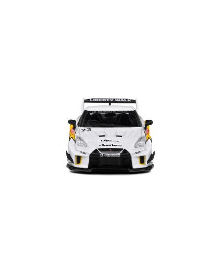 SOLİDO 1/43 NISSAN GTR35 LBWK SILHOUETTE WHITE