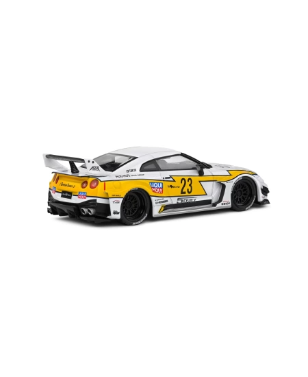 SOLİDO 1/43 NISSAN GTR35 LBWK SILHOUETTE WHITE