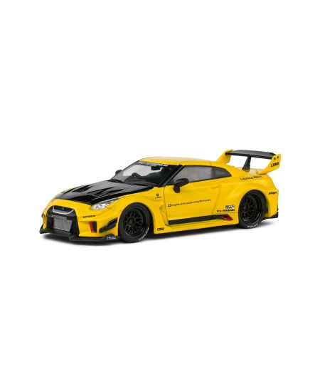 SOLİDO 1/43 NISSAN GTR35 LBWK SILHOUETTE YELLOW