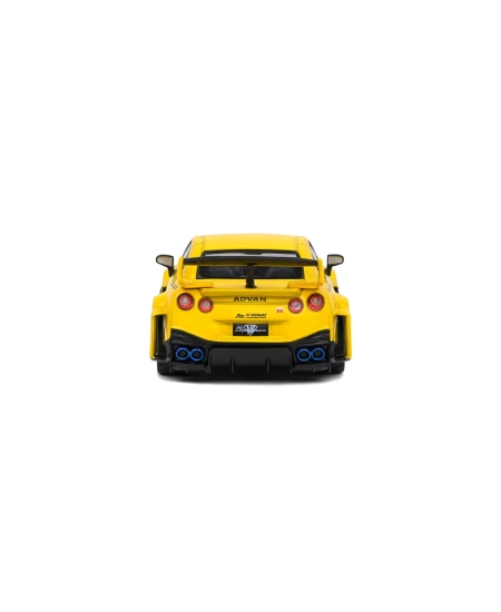 SOLİDO 1/43 NISSAN GTR35 LBWK SILHOUETTE YELLOW