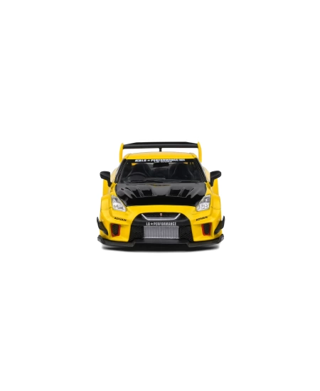 SOLİDO 1/43 NISSAN GTR35 LBWK SILHOUETTE YELLOW