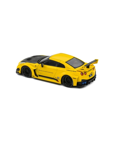 SOLİDO 1/43 NISSAN GTR35 LBWK SILHOUETTE YELLOW