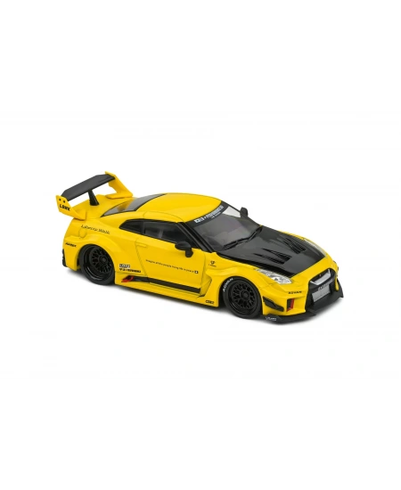 SOLİDO 1/43 NISSAN GTR35 LBWK SILHOUETTE YELLOW