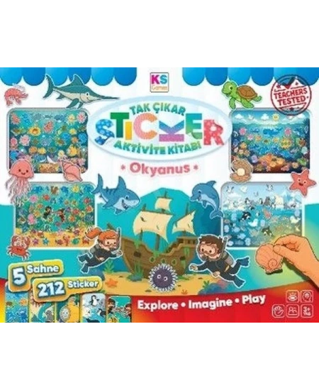 STICKER BOOK OCEAN