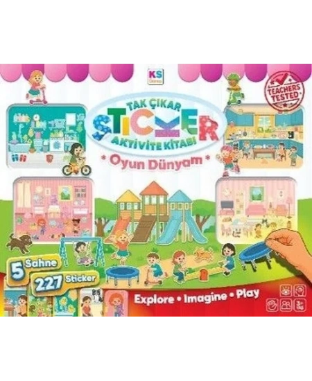 STICKER BOOK PLAY WORLD