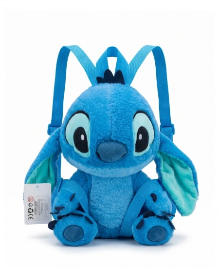 STITCH PELUŞLU ÇANTA 30CM