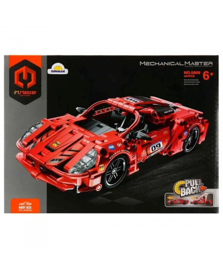 SÜPER ARABA KIRMIZI LEGO 437 PARÇA